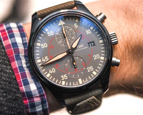 iwc top gun miramar pilot's watch replica|iwc chronograph top gun.